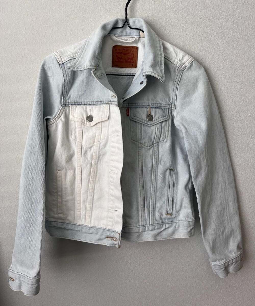 Levi's Alternative Trucker Jean Jacket women’s in Block Head Denim Size S